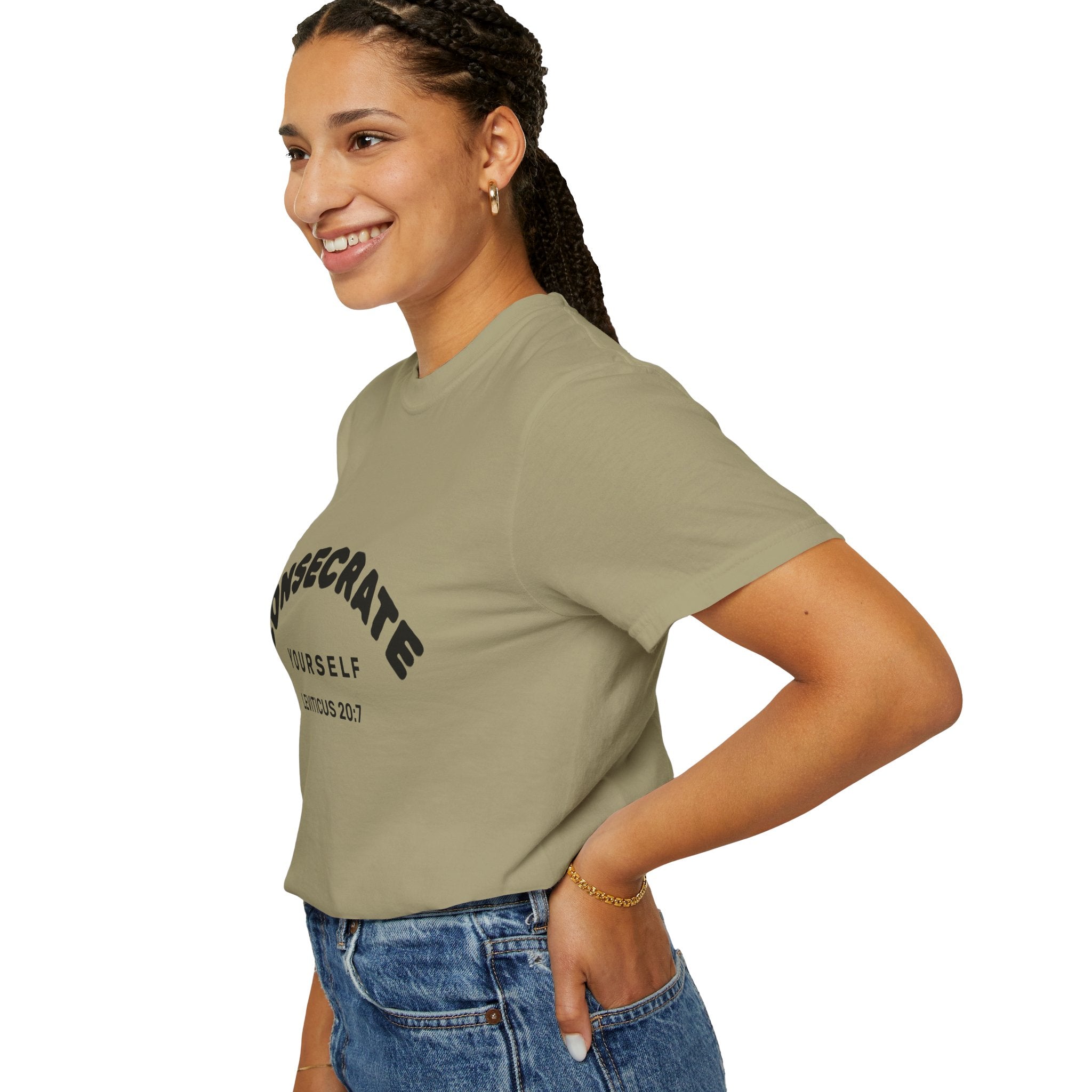 Consecrate Yourself God T‑Shirt — Christian Faith Inspirational Tee