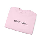 Crewneck Sweatshirt "On Day 41" – Inspirational 41.