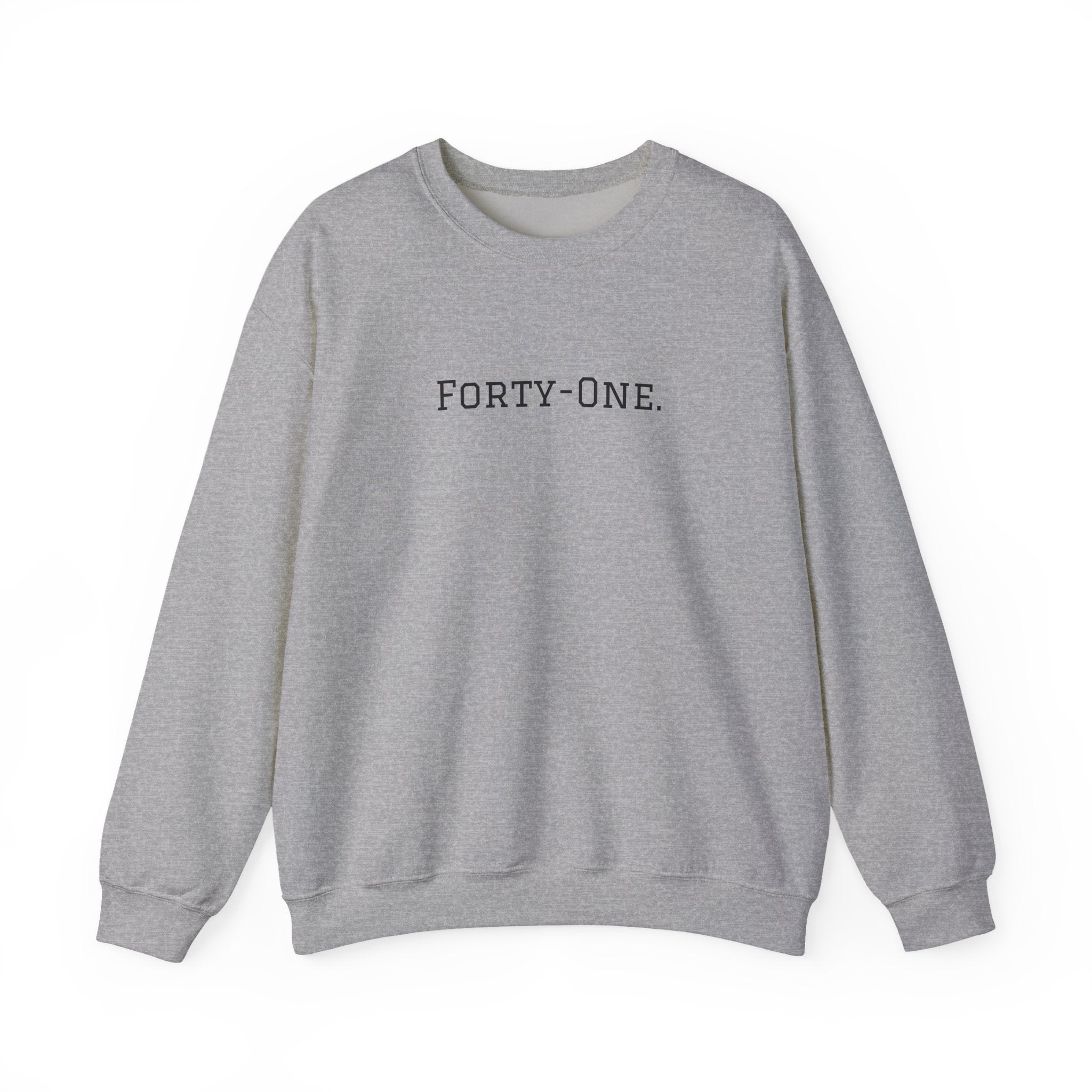 Crewneck Sweatshirt "On Day 41" – Inspirational 41.