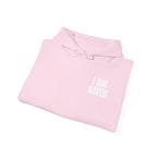 Saved Christian Hoodie — "I Am Saved" Faith Pullover (Ephesians 2:8-9)