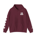 Saved Christian Hoodie — "I Am Saved" Faith Pullover (Ephesians 2:8-9)