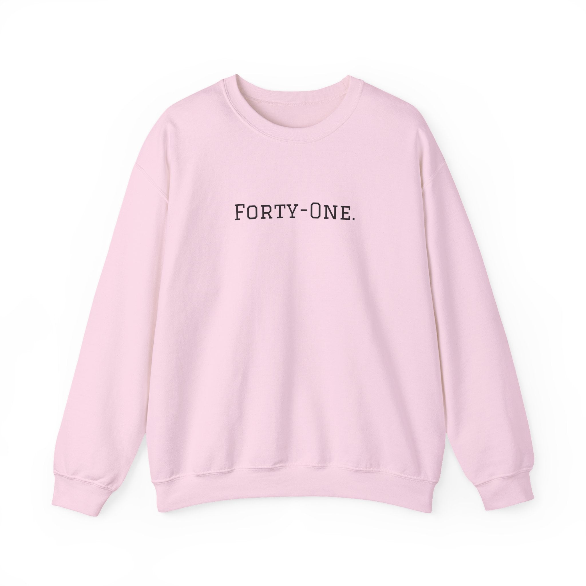 Crewneck Sweatshirt "On Day 41" – Inspirational 41.