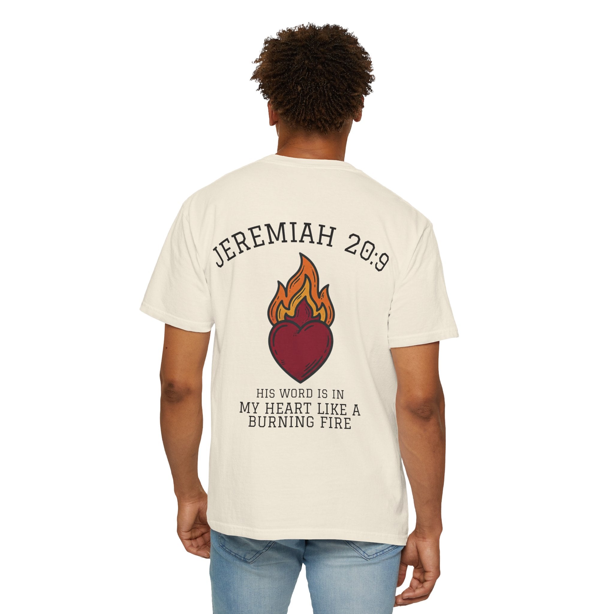 Jeremiah 20:9 Faith Tee