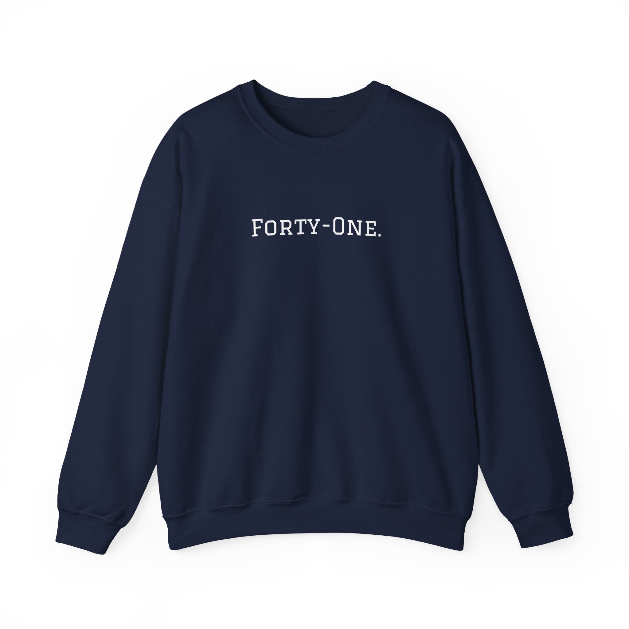 Crewneck Sweatshirt "On Day 41" – Inspirational 41.
