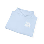 Saved Christian Hoodie — "I Am Saved" Faith Pullover (Ephesians 2:8-9)