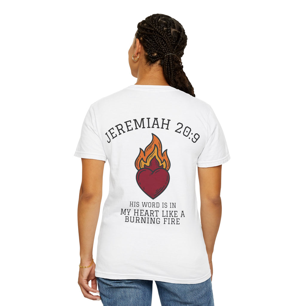 Jeremiah 20:9 Faith Tee