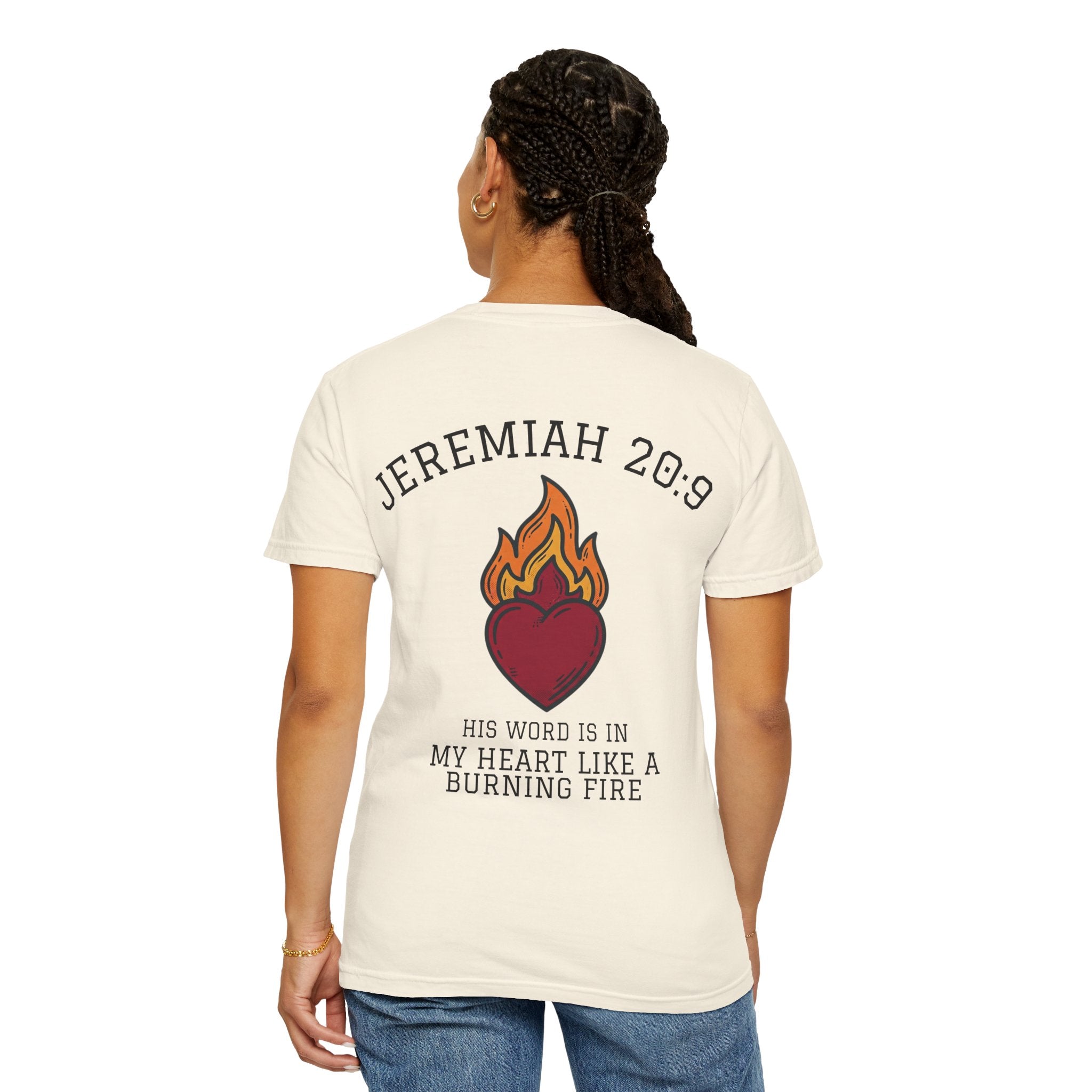 Jeremiah 20:9 Faith Tee