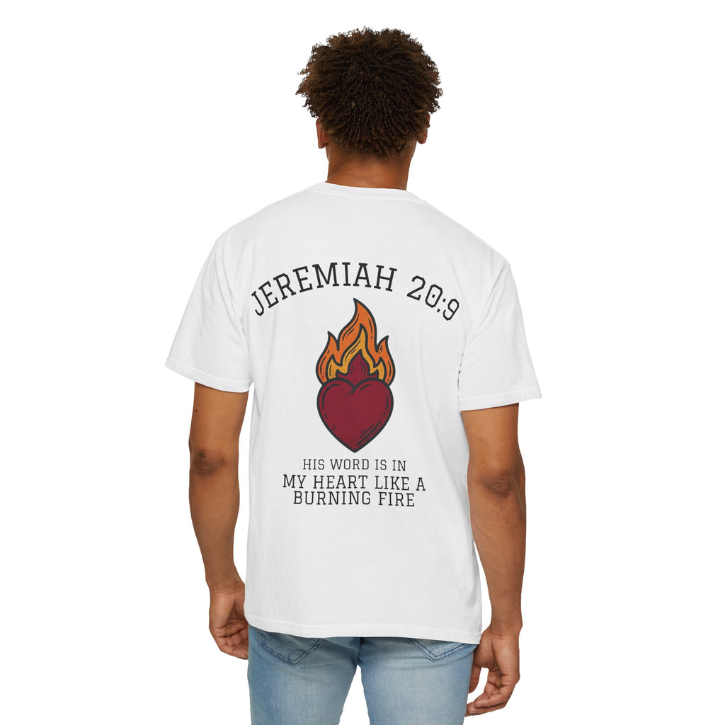 Jeremiah 20:9 Faith Tee