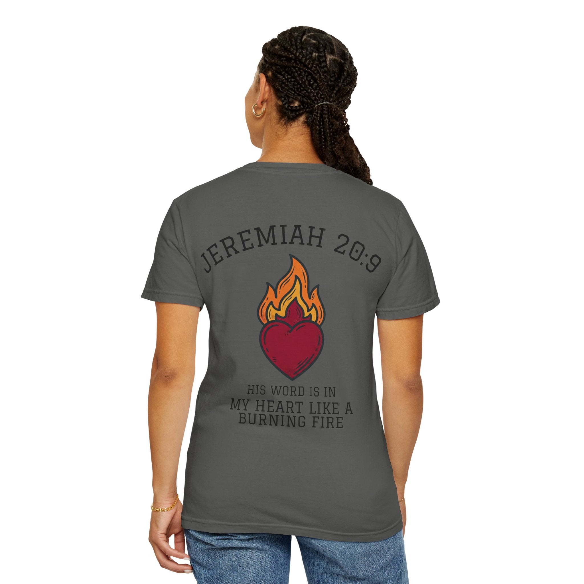 Jeremiah 20:9 Faith Tee