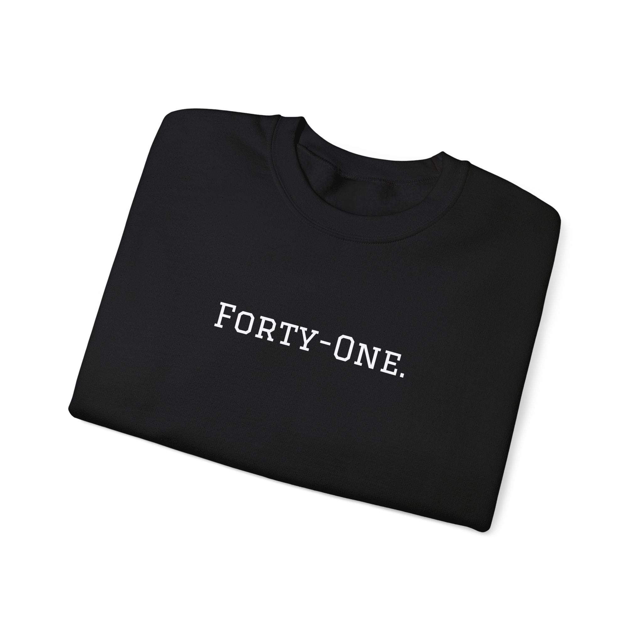 Crewneck Sweatshirt "On Day 41" – Inspirational 41.