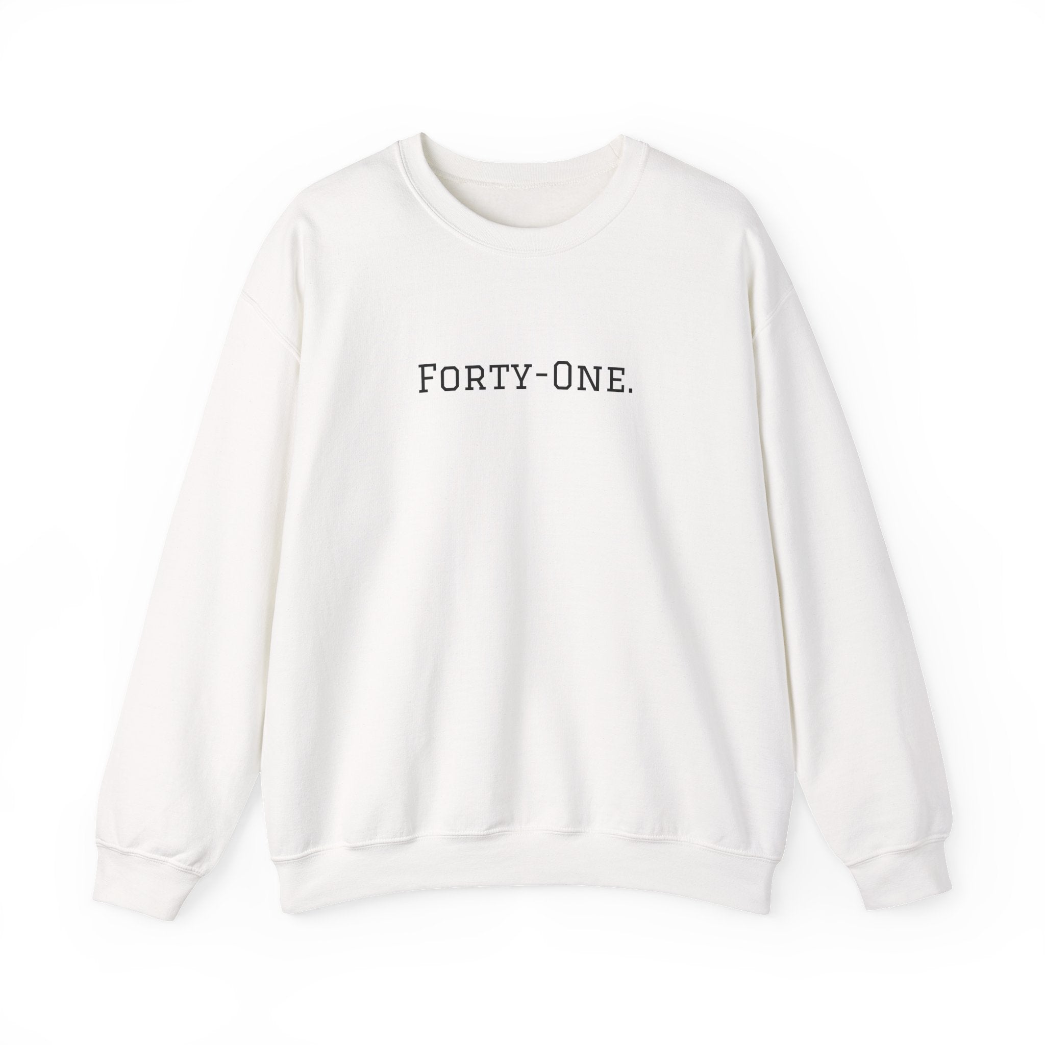 Crewneck Sweatshirt "On Day 41" – Inspirational 41.