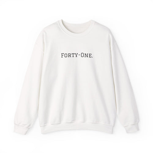 Crewneck Sweatshirt "On Day 41" – Inspirational 41.