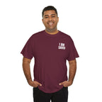 Saved Christian T‑Shirt — “I Am Saved” Bible Verse Tee (Ephesians 2:8)