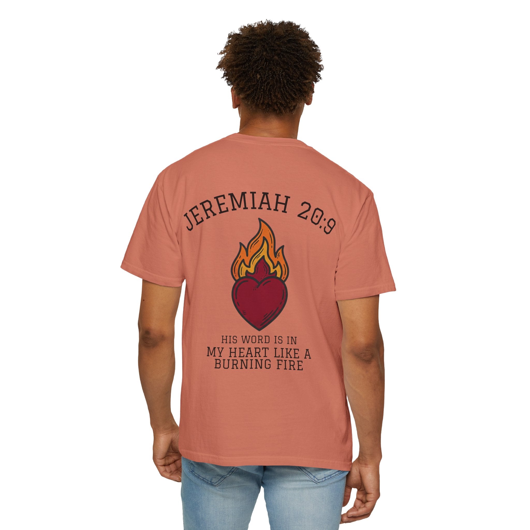 Jeremiah 20:9 Faith Tee