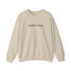 Crewneck Sweatshirt "On Day 41" – Inspirational 41.