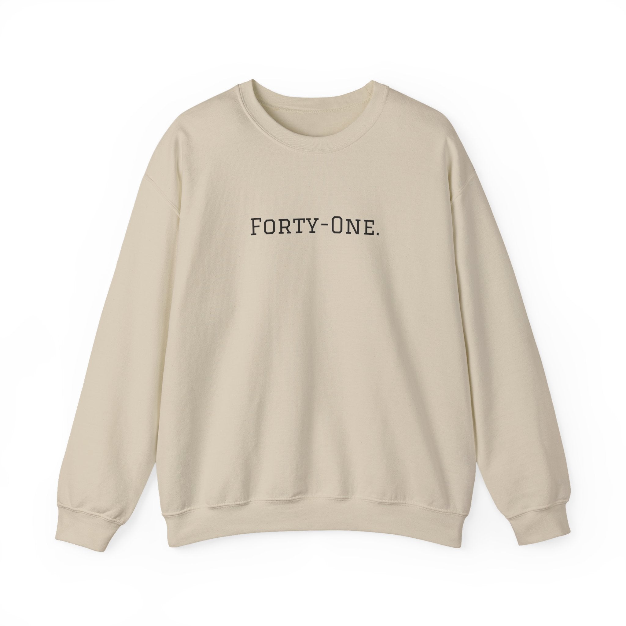 Crewneck Sweatshirt "On Day 41" – Inspirational 41.