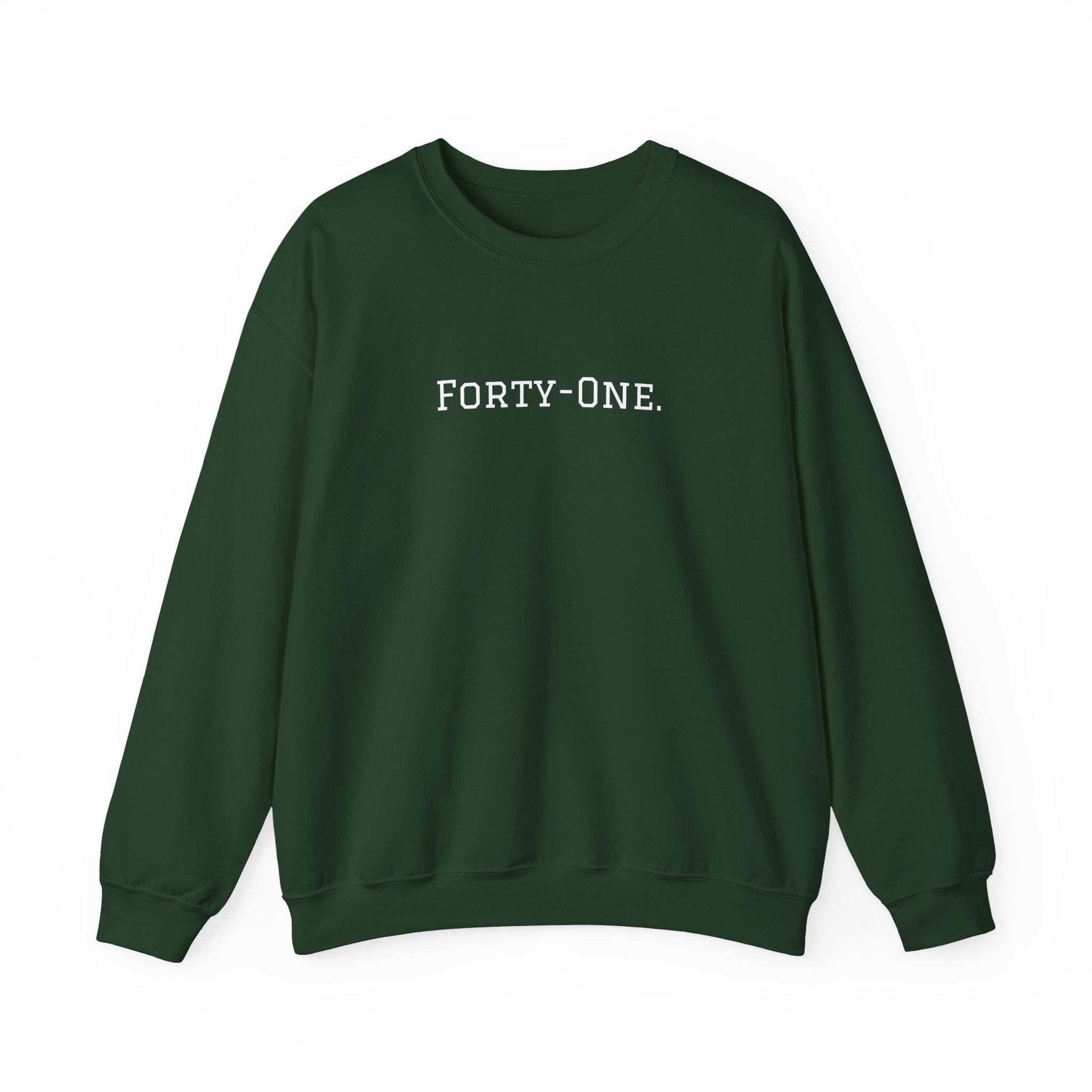 Crewneck Sweatshirt "On Day 41" – Inspirational 41.