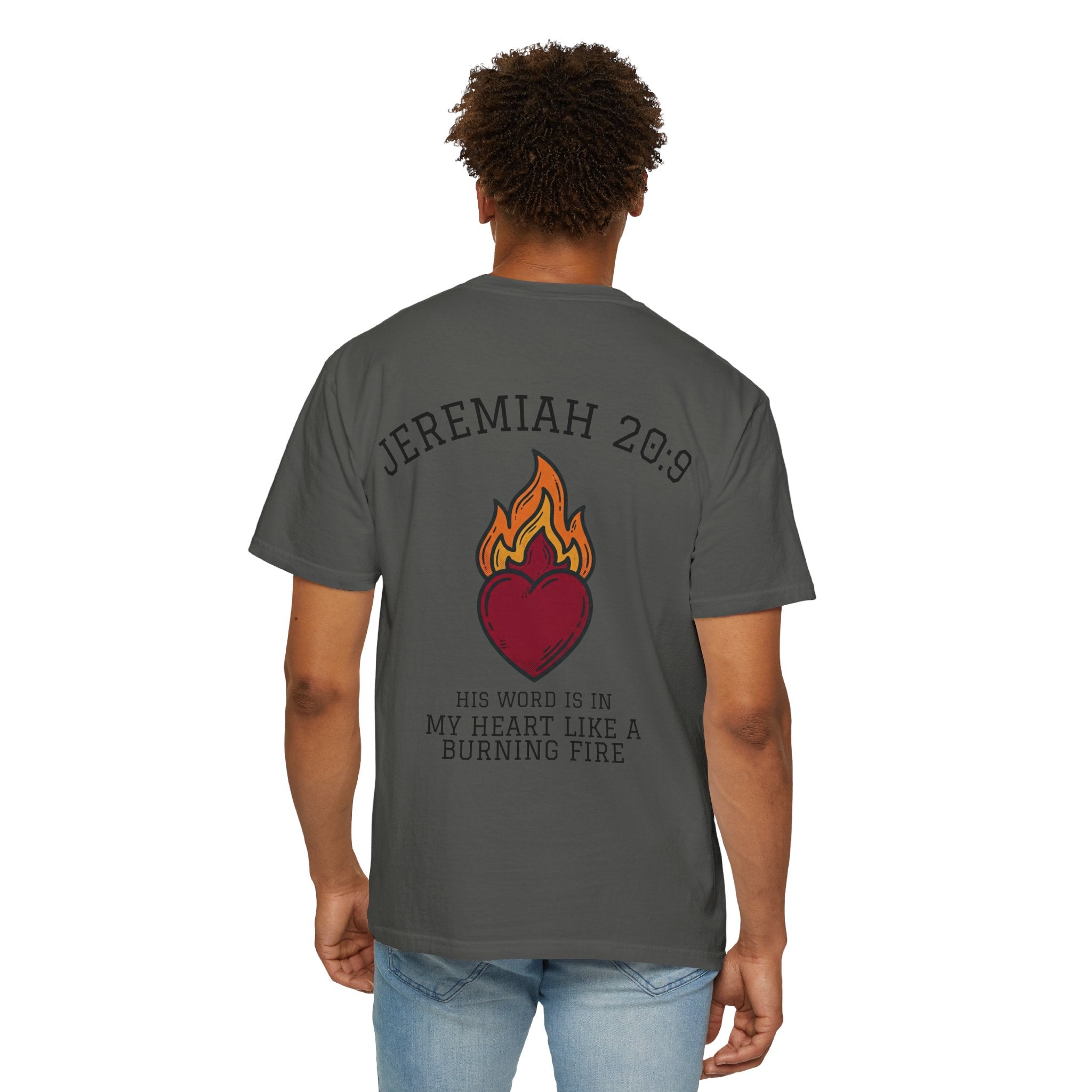 Jeremiah 20:9 Faith Tee