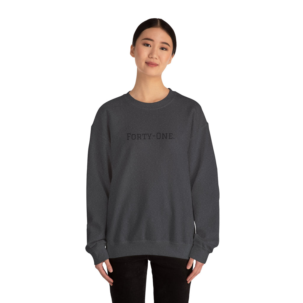 Crewneck Sweatshirt "On Day 41" – Inspirational 41.