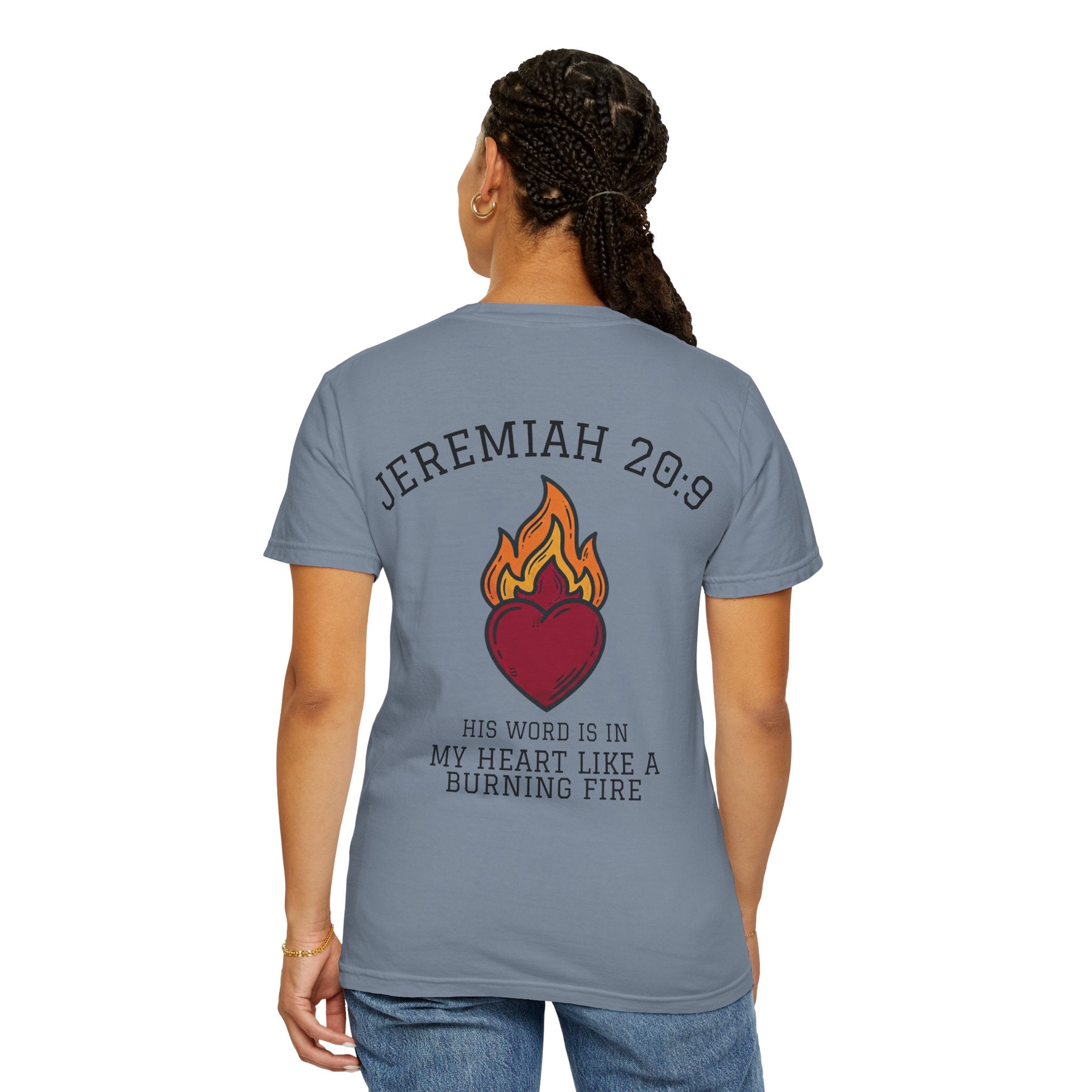 Jeremiah 20:9 Faith Tee