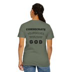 Consecrate Yourself God T‑Shirt — Christian Faith Inspirational Tee