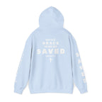 Saved Christian Hoodie — "I Am Saved" Faith Pullover (Ephesians 2:8-9)