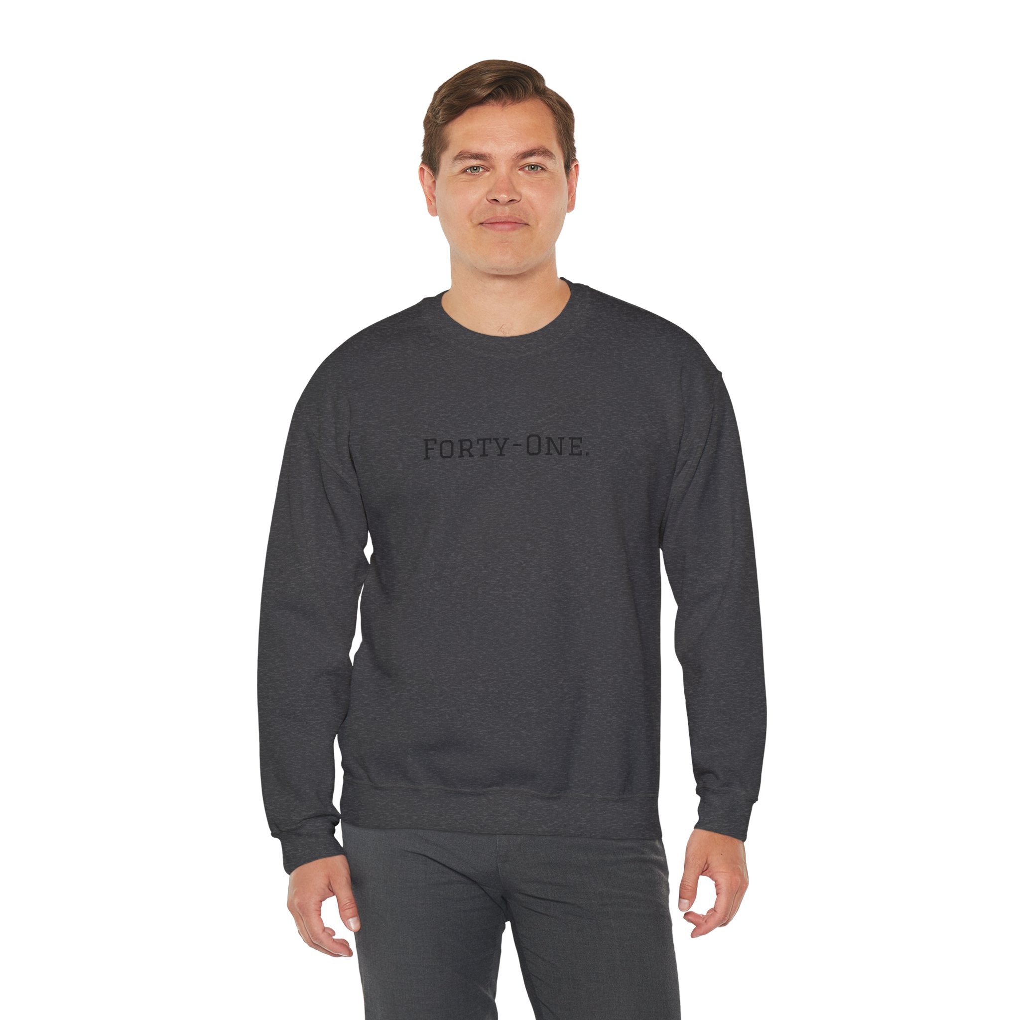 Crewneck Sweatshirt "On Day 41" – Inspirational 41.