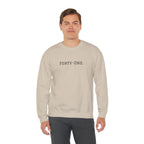 Crewneck Sweatshirt "On Day 41" – Inspirational 41.