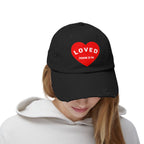LOVED. Unisex Distressed Hat