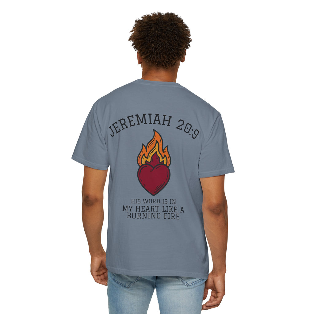 Jeremiah 20:9 Faith Tee