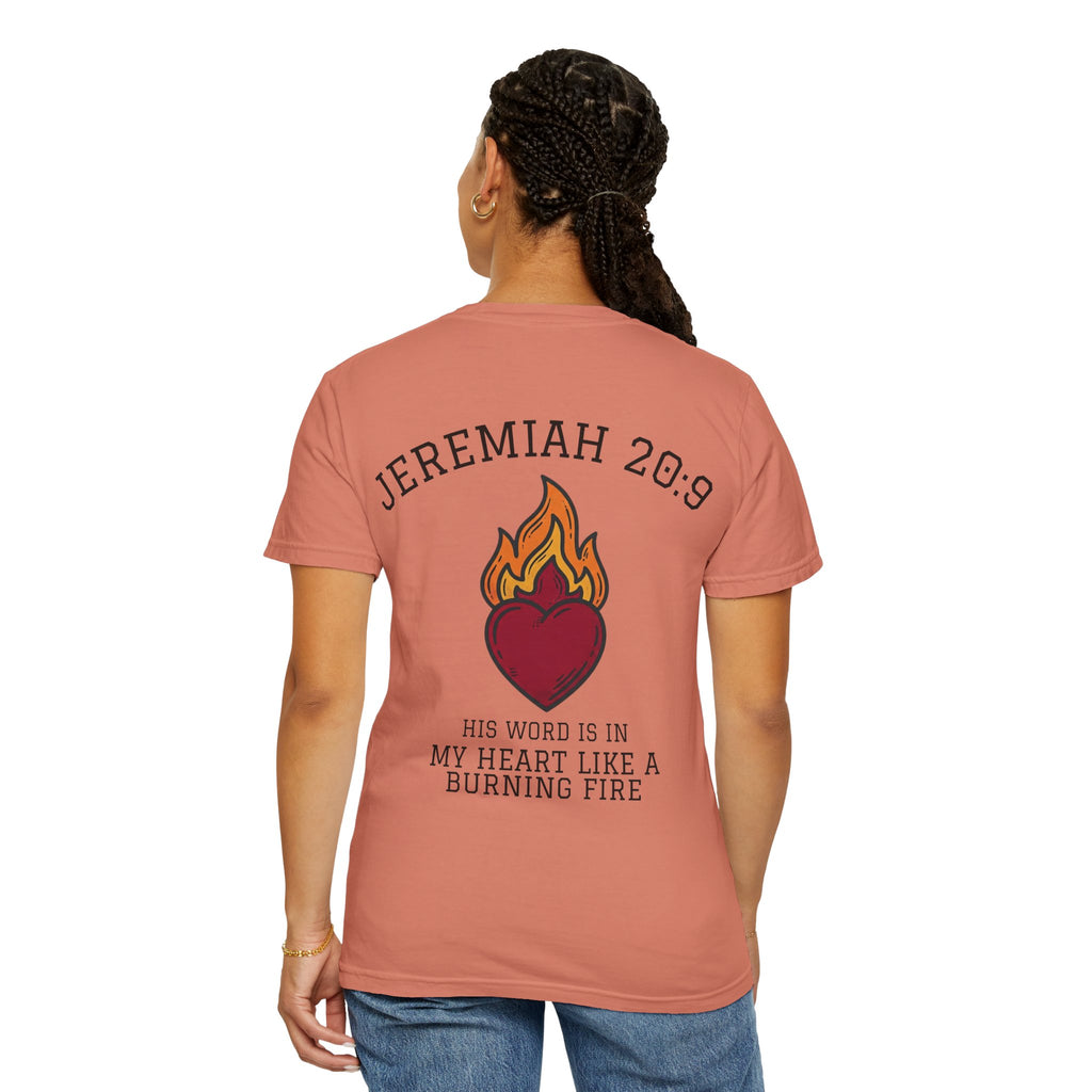 Jeremiah 20:9 Faith Tee