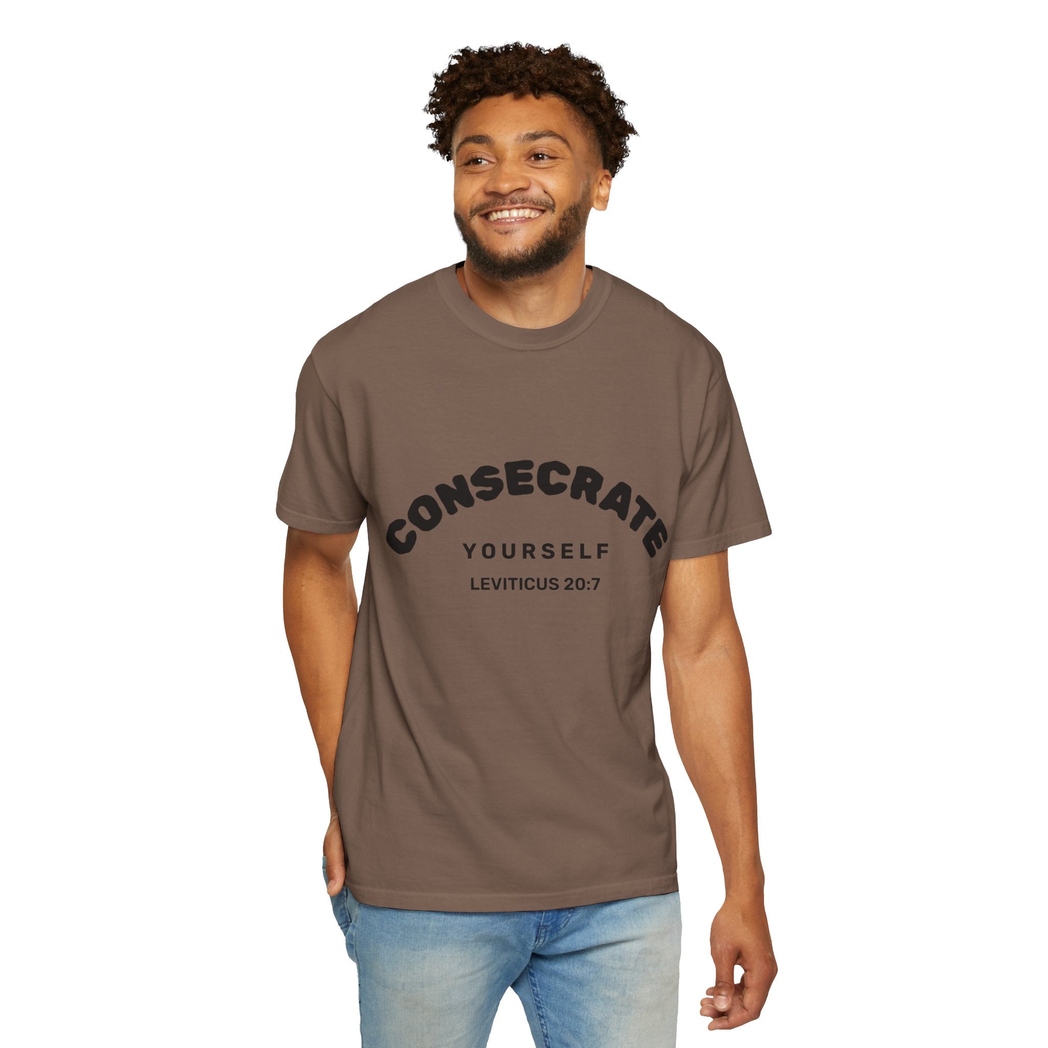Consecrate Yourself God T‑Shirt — Christian Faith Inspirational Tee