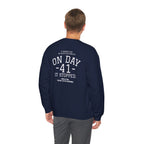 Crewneck Sweatshirt "On Day 41" – Inspirational 41.